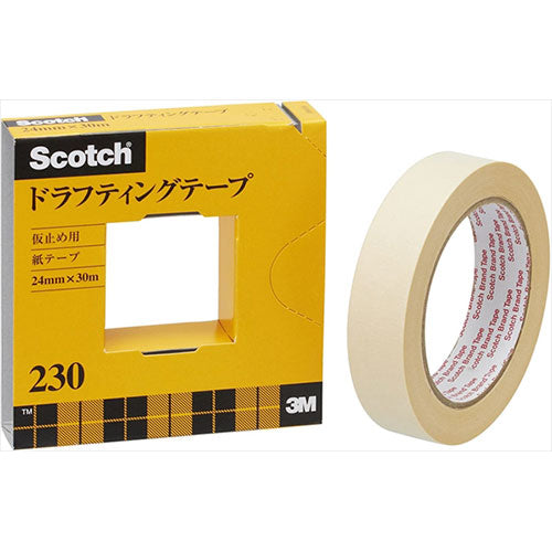 【5個セット】 3M Scotch スコッチ ドラフティングテープ 24mm 3M-230-3-24X5