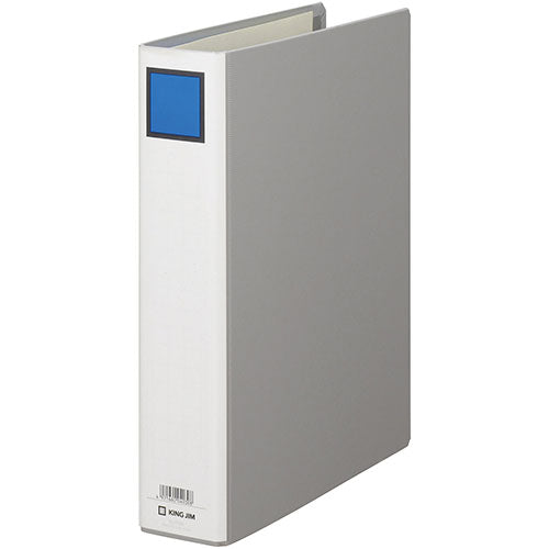 【5個セット】 KING JIM キングジム キングファイルG A4S グレー KJ-975NX5