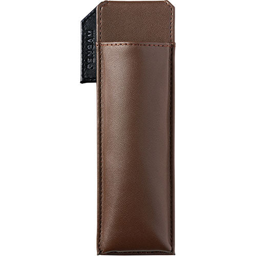 【5個セット】 KING JIM キングジム ペンサム スリムタイプ 茶 KJ-2001-BRX5