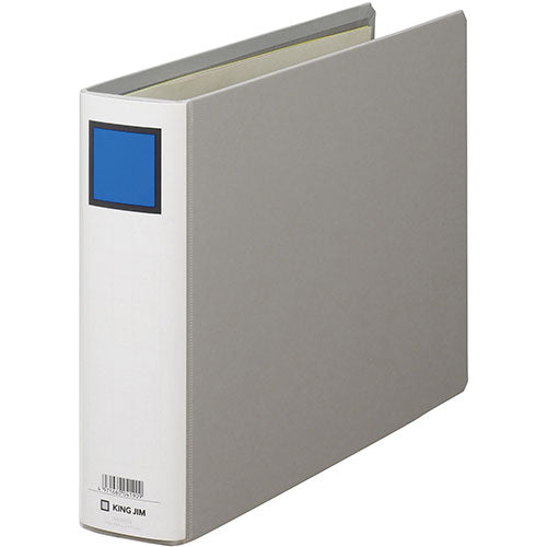 【5個セット】 KING JIM キングジム キングファイルG A4E グレー KJ-985NX5