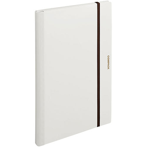 【5個セット】 KING JIM キングジム 二つ折りクリアーファイル コンパック A3 10P 白 KJ-5896H-WHX5
