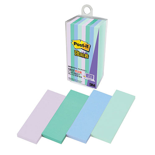 【10個セット】 3M Post-it ポストイット 強粘着ふせん マルチカラー2 3M-500SS-MC-2X10