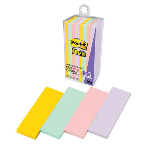 【10個セット】 3M Post-it ポストイット 強粘着ふせん マルチカラー5 3M-500SS-MC-5X10