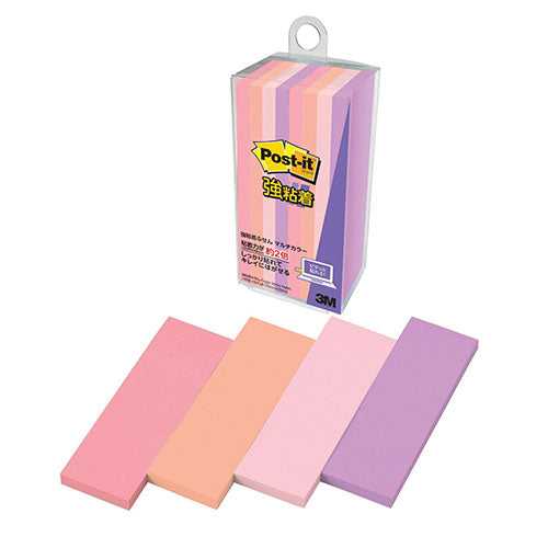 【10個セット】 3M Post-it ポストイット 強粘着ふせん マルチカラー7 3M-500SS-MC-7X10