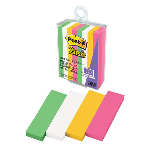 【10個セット】 3M Post-it ポストイット 強粘着見出し マルチカラー8 3M-700SS-MC-8X10