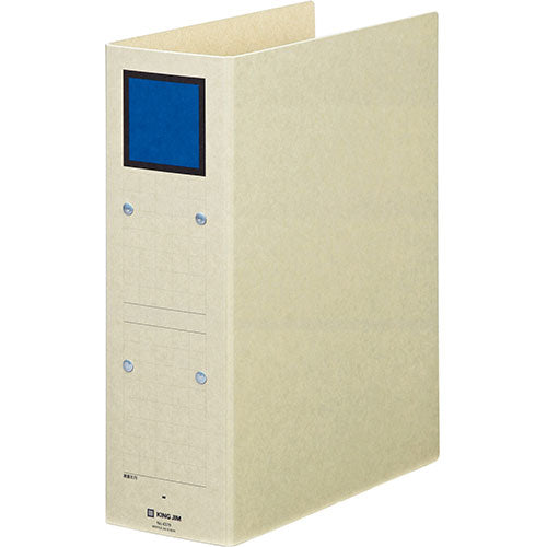 【10個セット】 KING JIM キングジム 保存ファイル A4S 青 KJ-4378-BLX10
