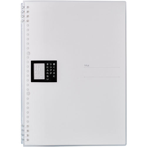 【10個セット】 KING JIM キングジム TEFRENU リングノート A4 透明 KJ-9856TTE-CLX10