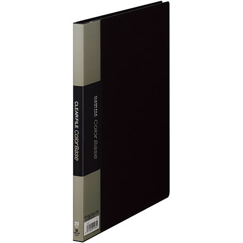 【10個セット】 KING JIM キングジム クリアーファイルカラーベース(S型) 黒 KJ-122C-BKX10