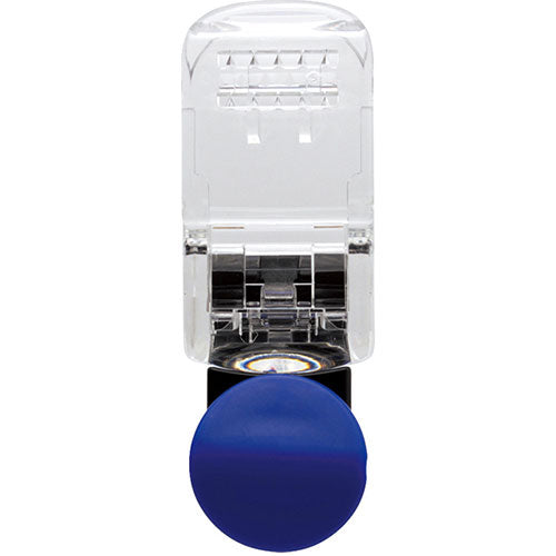 【20個セット】 ソニック SONiC キッズクリップミニ 服に穴が開かない名札留め ブルー SK-4973-BX20
