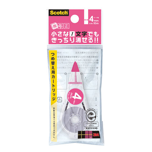 【30個セット】 3M Scotch スコッチ 修正テープ 微修正 交換用カートリッジ 4mm 3M-SCPR-4NNX30