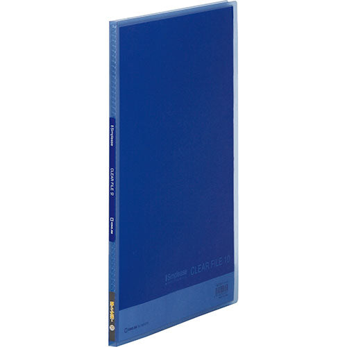 【30個セット】 KING JIM キングジム クリアーファイル A4 10P コバルトブルー KJ-186TSPH-CBX30