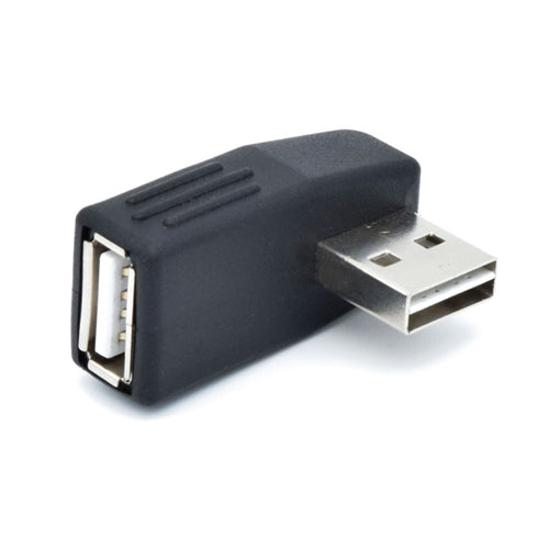 【10個セット】 日本トラストテクノロジー USB(A) 方向変換L型アダプタ オス両面差タイプ JSC-017BKX10