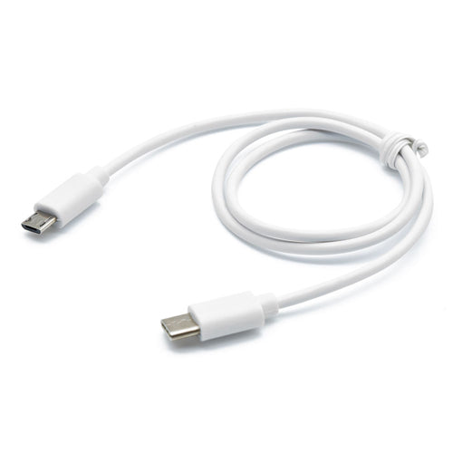 【10個セット】 日本トラストテクノロジー 急速充電/通信対応 TypeC→microUSBケーブル (ホワイト) JSC-043WHX10