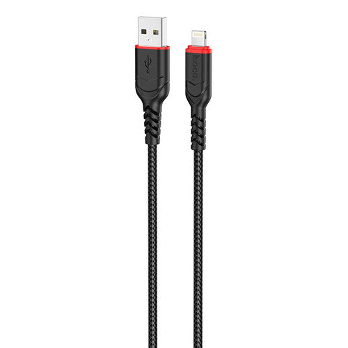 【10個セット】 日本トラストテクノロジー JTT hoco X59 ANTI-BENDING iOSケーブル ブラック X59-ANTBIC-BKX10