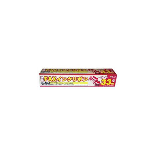 【10個セット】 ミヨシ MCO 汎用FAXインクリボン FXS33SH-1X10