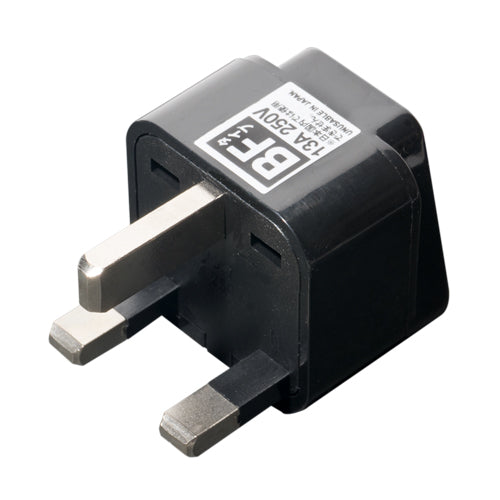 【10個セット】 ミヨシ 海外電源プラグ変換アダプタ BFタイプ MBA-SBFX10