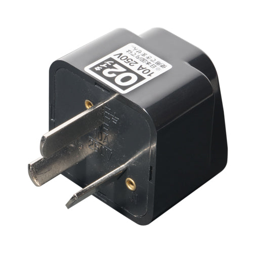 【10個セット】 ミヨシ 海外電源プラグ変換アダプタ O2タイプ MBA-SO2X10