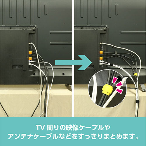 【5個入×20セット】 ミヨシ 面ファスナー アソート TVA-MG01/ASX20