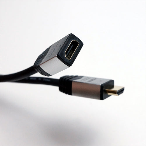 【5個セット】 HORIC HDMI延長ケーブル 3m シルバー HDFM30-121SVX5