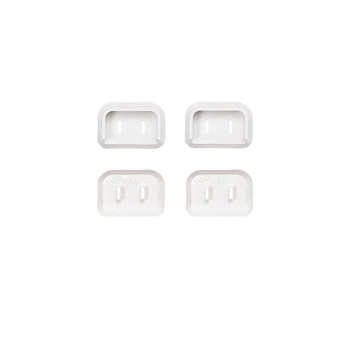【4個入×5セット】 サンワサプライ プラグ安全カバー(2P:L型用) TAP-PSC2NX5