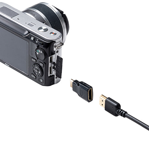 【5個セット】 サンワサプライ HDMI変換アダプタ ミニHDMI AD-HD07MKX5
