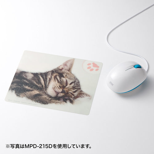 【5個セット】 サンワサプライ 動物マウスパッド(スコティッシュフォールド) MPD-215EX5