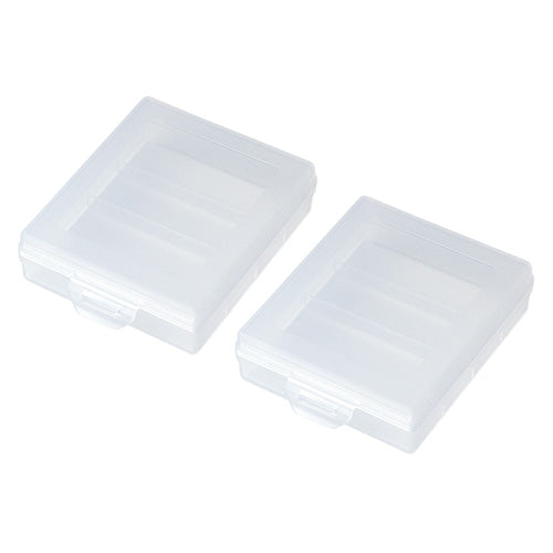 【2個×10セット】 サンワサプライ 電池ケース(単3形用・クリア) DG-BT3CLNX10