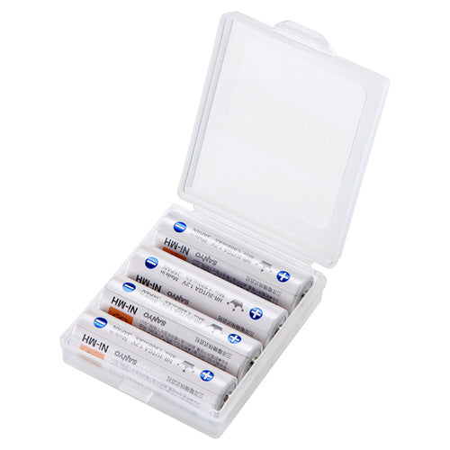 【2個×10セット】 サンワサプライ 電池ケース(単3形用・クリア) DG-BT3CLNX10
