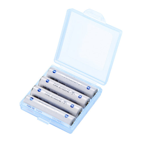 【2個×10セット】 サンワサプライ 電池ケース(単4形用・ブルー) DG-BT4BLNX10