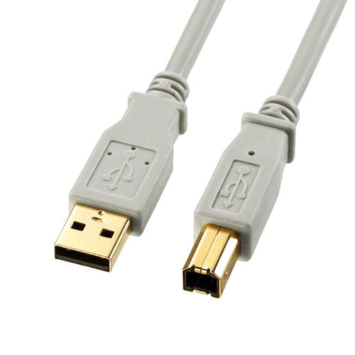 【5個セット】 サンワサプライ USB2.0ケーブル 0.3m KU20-03HK2X5