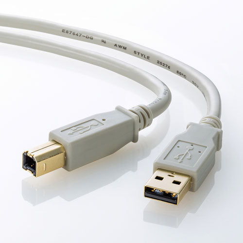 【5個セット】 サンワサプライ USB2.0ケーブル 0.3m KU20-03HK2X5