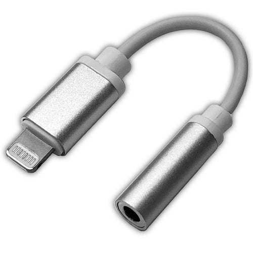 【5個セット】 HIDISC Audio Adapter with Lightning 3.5mm ピンプラグオーディオアダプタ HD-LHAASVX5