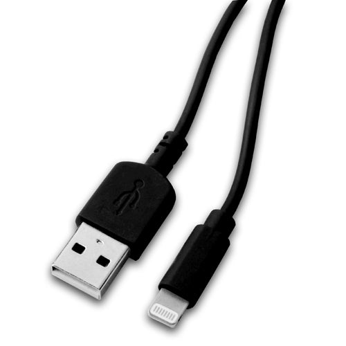 【5個セット】 HIDISC 【Apple正規品】Lightningケーブル 0.5m ブラック 高速充電2.4A対応 断線しにくい HDII-LHC05BKX5