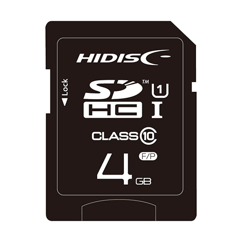 【5個セット】 HIDISC SDHCカード 4GB CLASS10 UHS-1対応 超高速転送 Read70 HDSDH4GCL10UIJP3X5