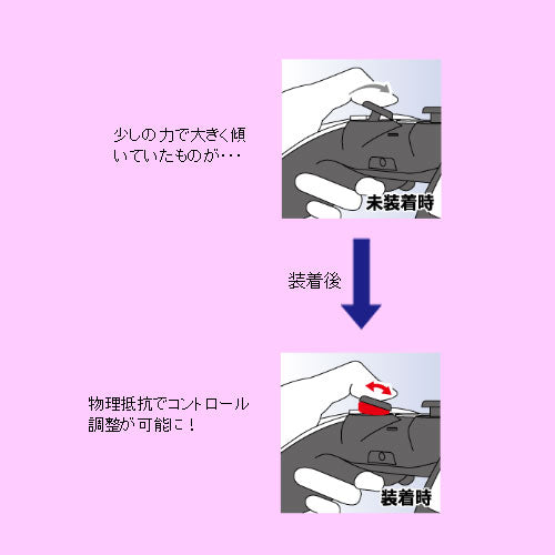 【5個セット】 アンサー PS5コントローラ用 FPSアシストリング(レッド&ブルー) ANS-PSV004RBX5