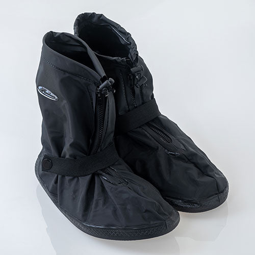 【5個セット】 グローバルジャパン 防水シューズカバー Mサイズ ブラック GJ38561X5
