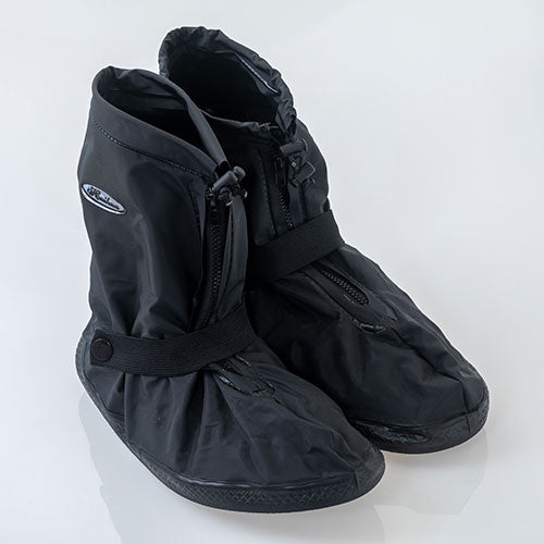 【5個セット】 グローバルジャパン 防水シューズカバー 3Lサイズ ブラック GJ38592X5