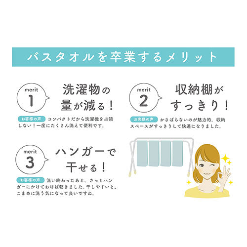 【5個セット】 本多タオル バスタオル卒業宣言 おぼろタオル ロングフェイスタオル ピーコックグリーン SG-PGRX5