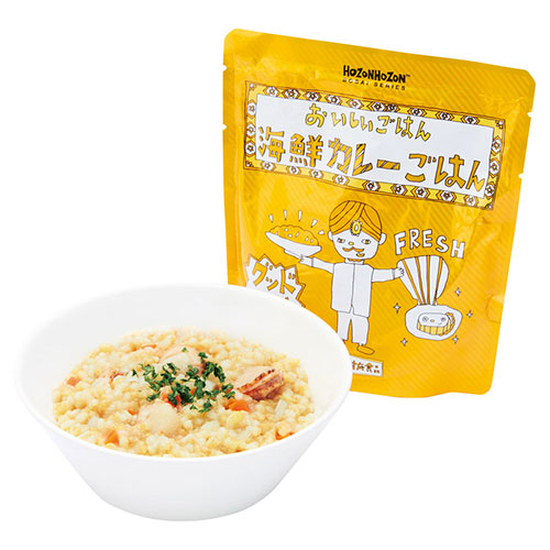 【10個セット】 HOZONHOZON BOSAISERIES おいしいごはん 海鮮カレーごはん 22344504X10