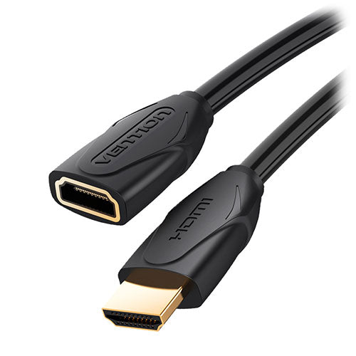 【5個セット】 VENTION HDMI 延長ケーブル 5m Black 4K対応 VA-1765X5