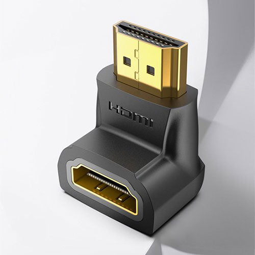 【20個セット】 VENTION 4K対応 HDMI 90°折れ Male to Female アダプター AI-2175X20