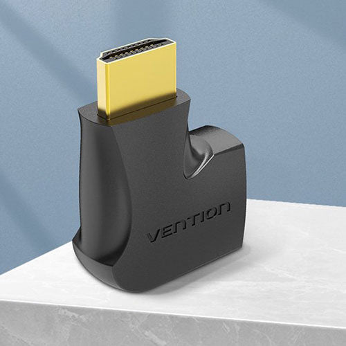 【2個入×10セット】 VENTION 4K対応 HDMI 270°折れ Male to Femaleアダプター AI-2229X10