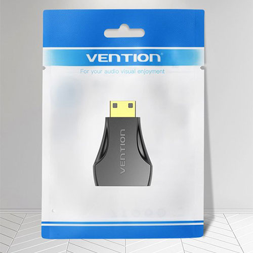 【20個セット】 VENTION 4K対応 Mini HDMI Male to HDMI Female アダプター AI-2267X20
