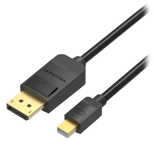 【5個セット】 VENTION Mini DP to DPケーブル 4K対応 1.5m Black HA-3141X5