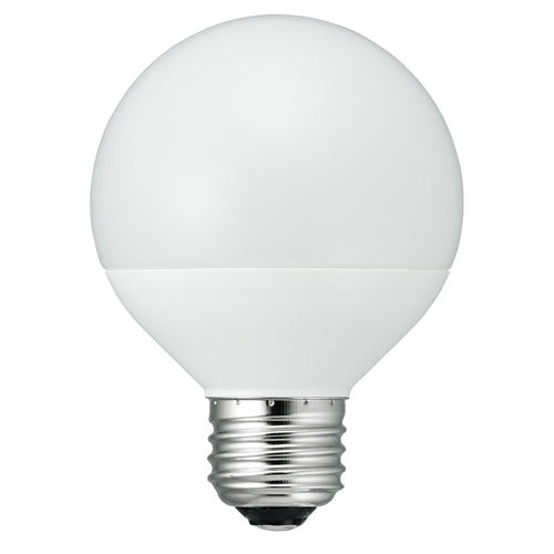 5個セット YAZAWA G70ボール形LED 40W相当 E26 N色 LDG4NG70X5