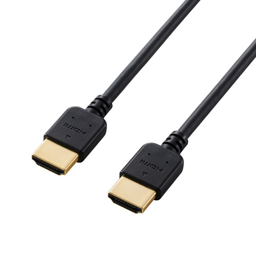 5個セット エレコム HDMIケーブル イーサネット対応 やわらか 2.0m DH-HD14EY20BKX5