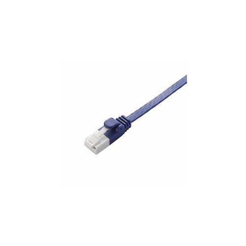 5個セット エレコム　ツメ折れ防止フラットLANケーブル(Cat6A) LD-GFAT/BM30X5