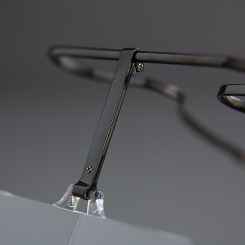 SABAE LOUPE さばえルーペ IPブラック1.6倍 + 強力メガネくもり止めクロス くもらーず SLB-00116BL+AS-KUMOR