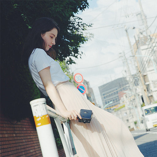 Fragment8 現代と60年代の融合を実現する 8mmフィルムカメラ フラグメントエイト Color lens Black LWF-1203