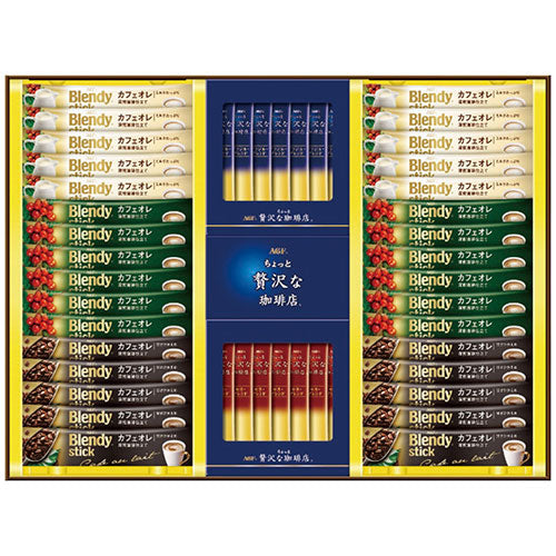 AGF スティックカフェオレ&ブラックアソートギフト BZT-30R 6220-070